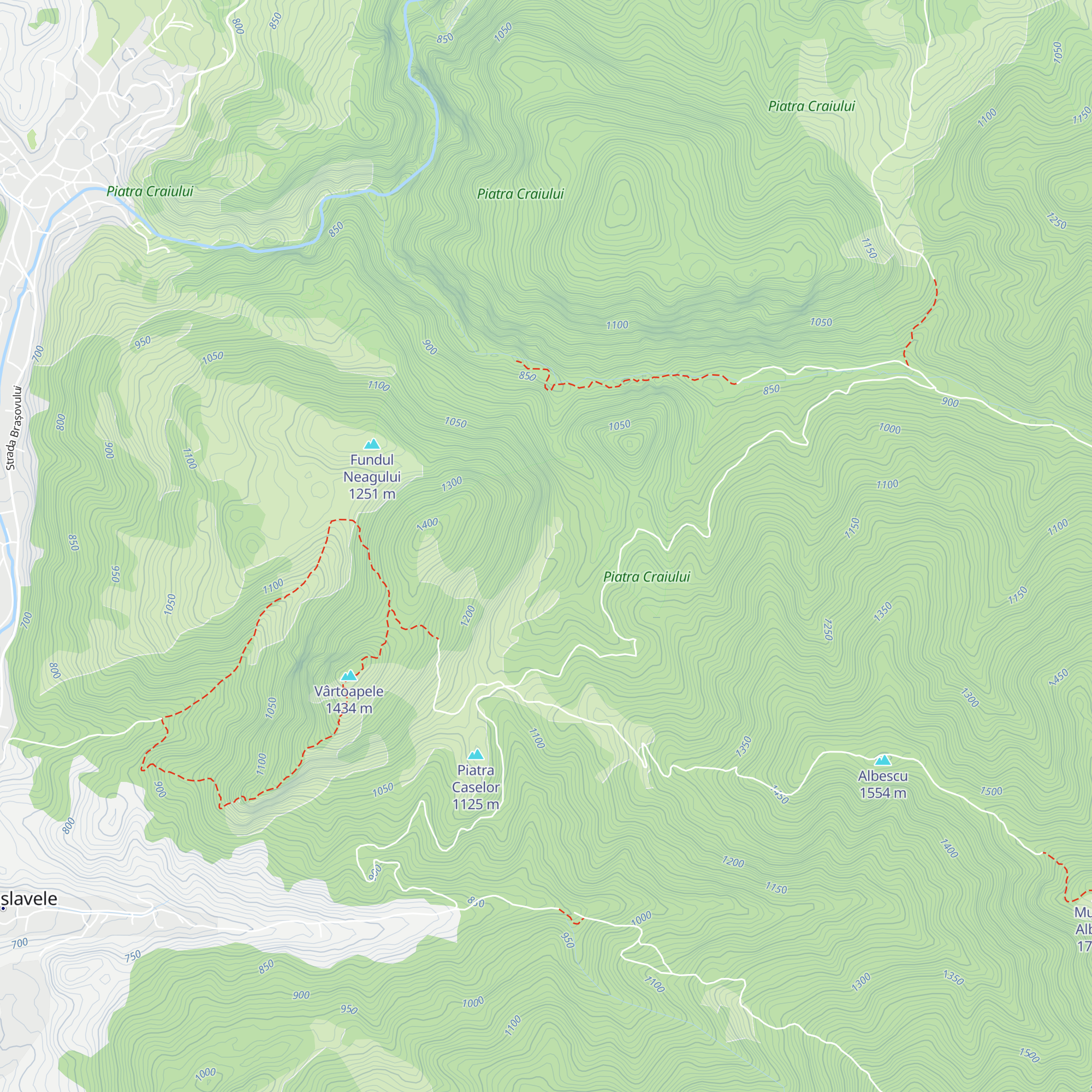 Cabana militară Prislop map