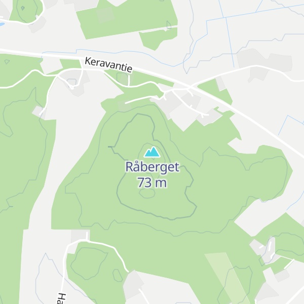 Map of Råberget