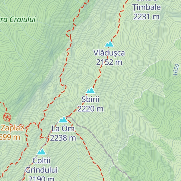 Map of Sbirii