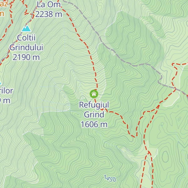 Map of Refugiul Grind