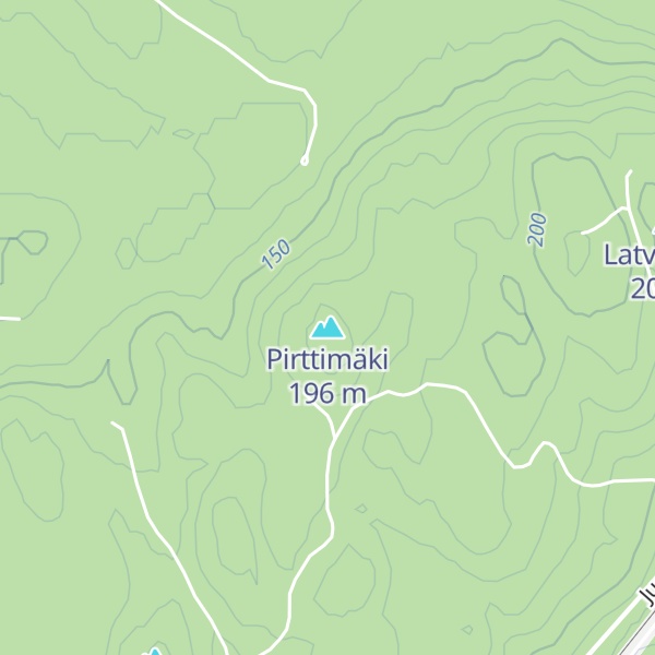 Map of Pirttimäki