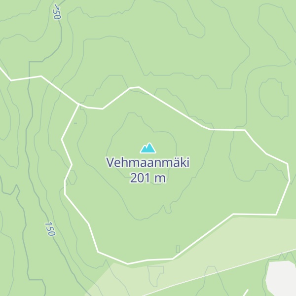 Map of Vehmaanmäki
