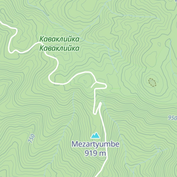 Map of Kavakliika (Stara)