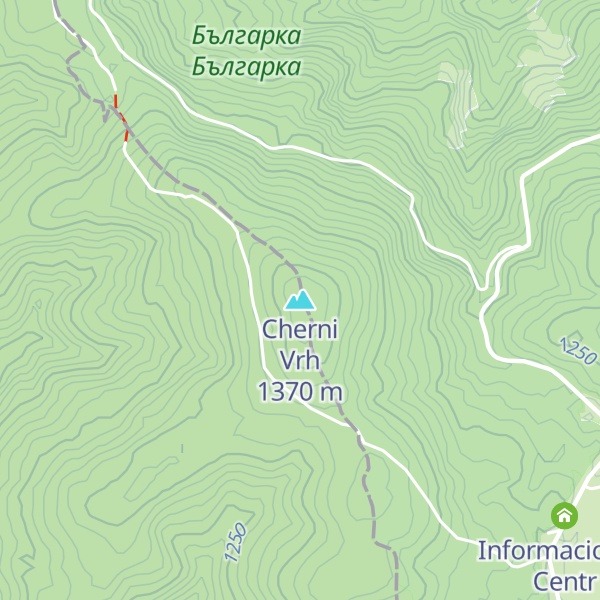 Map of Cherni Vrh