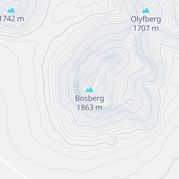 Map of Bosberg