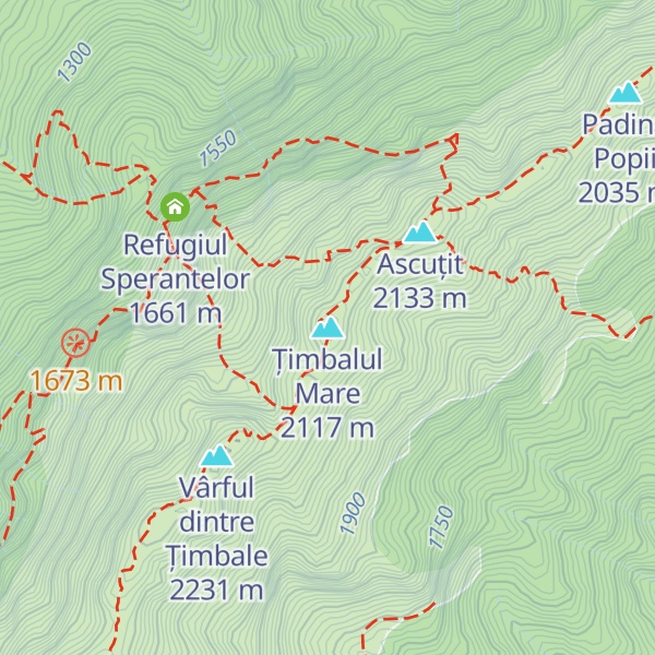 Map of Țimbalul Mare