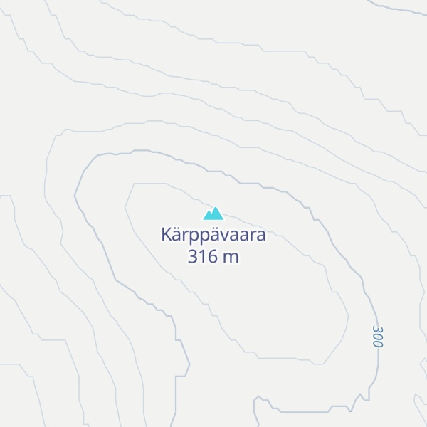 Map of Kärppävaara