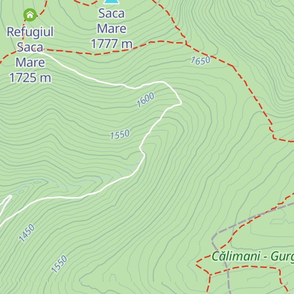 Map of Cabana Sebesfő