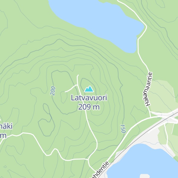 Map of Latvavuori