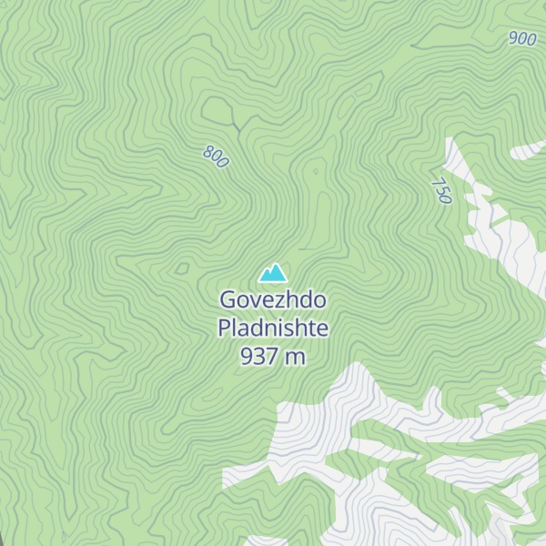 Map of Govezhdo Pladnishte