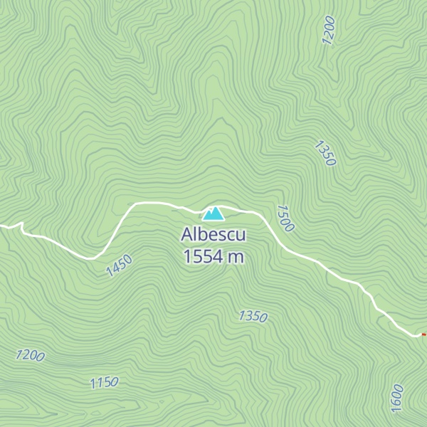 Map of Albescu