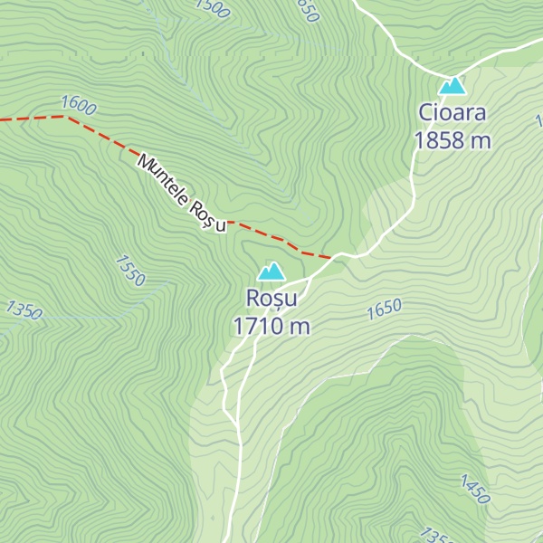 Map of Roșu