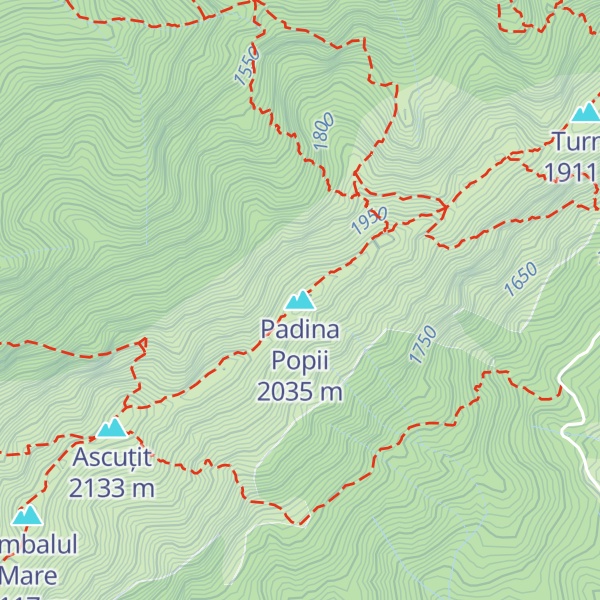 Map of Padina Popii