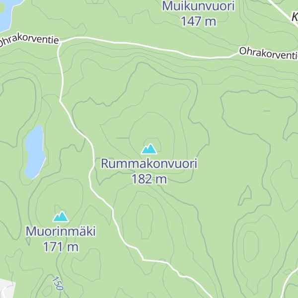 Map of Rummakonvuori