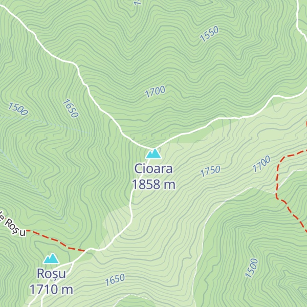 Map of Cioara
