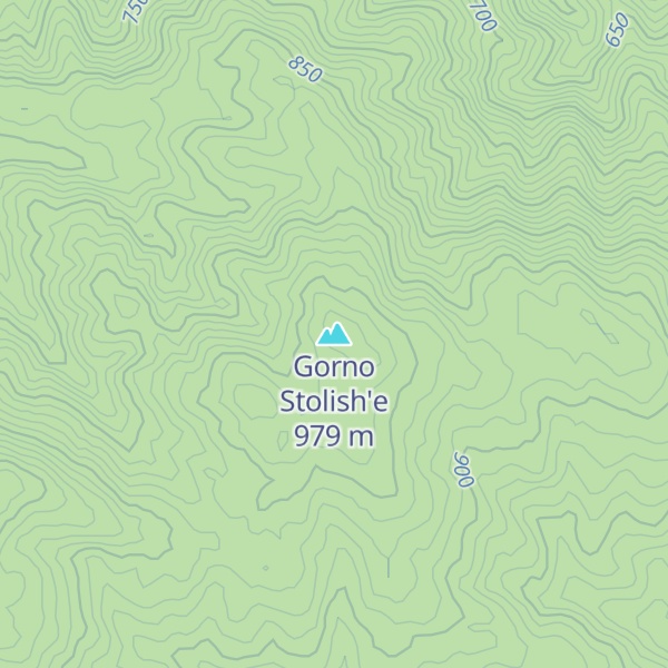 Map of Gorno Stolish'e