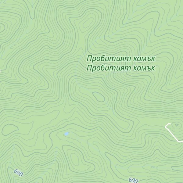 Map of Letnicata