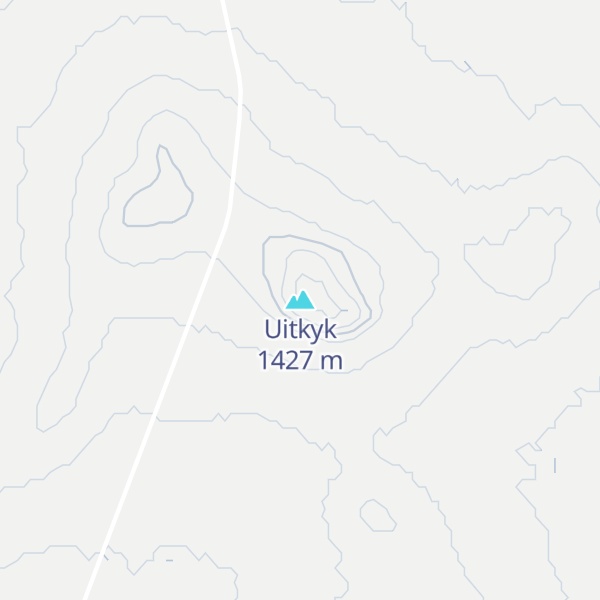 Map of Uitkyk