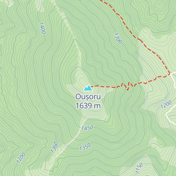 Map of Oușoru