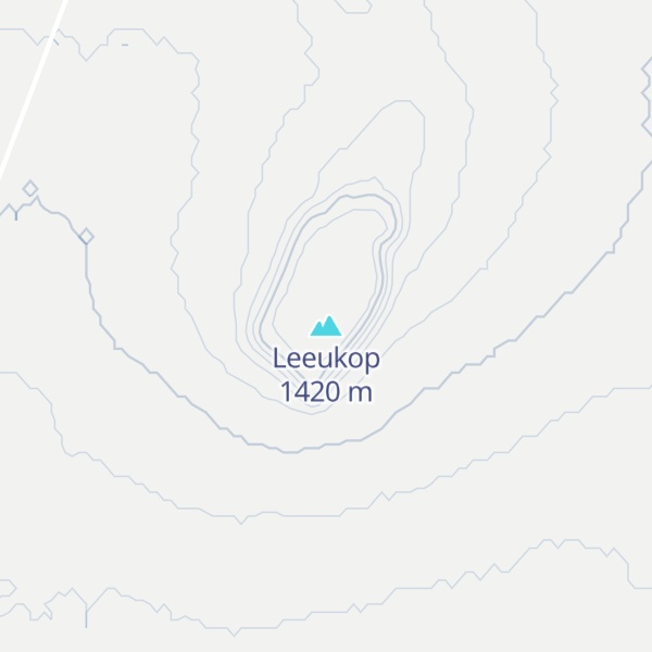 Map of Leeukop