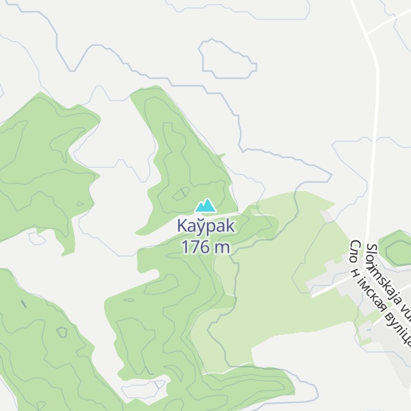 Map of Kaўpak