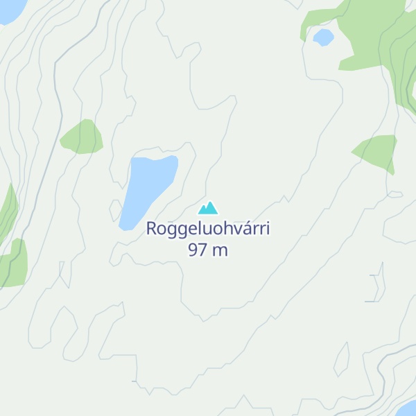 Map of Roggeluohvárri