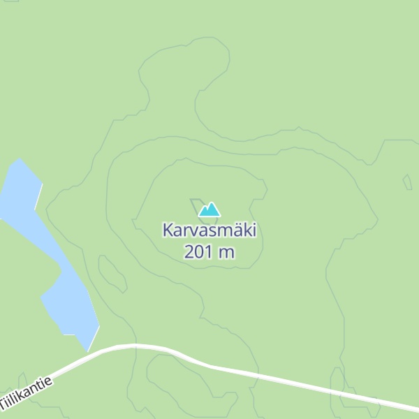 Map of Karvasmäki