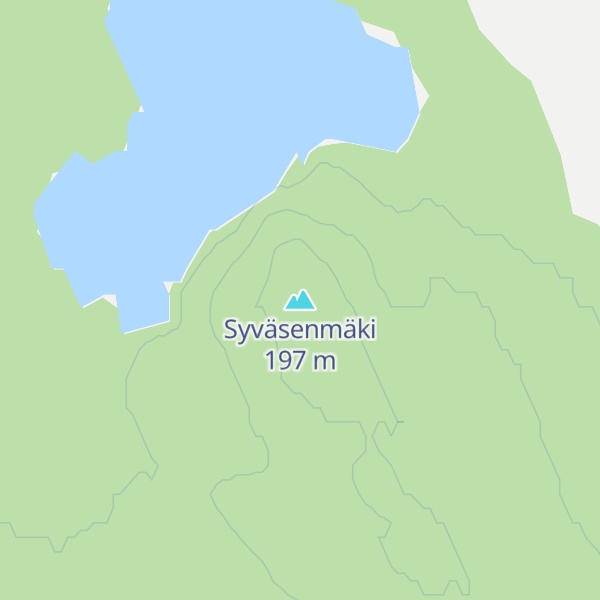 Map of Syväsenmäki