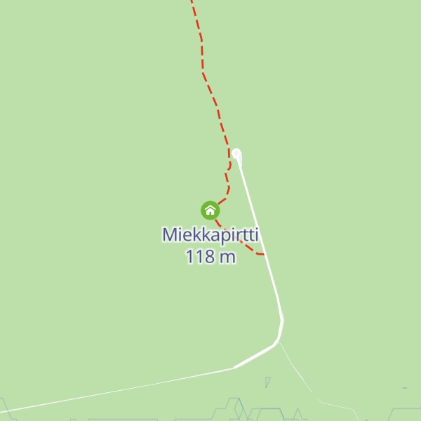 Map of Miekkapirtti