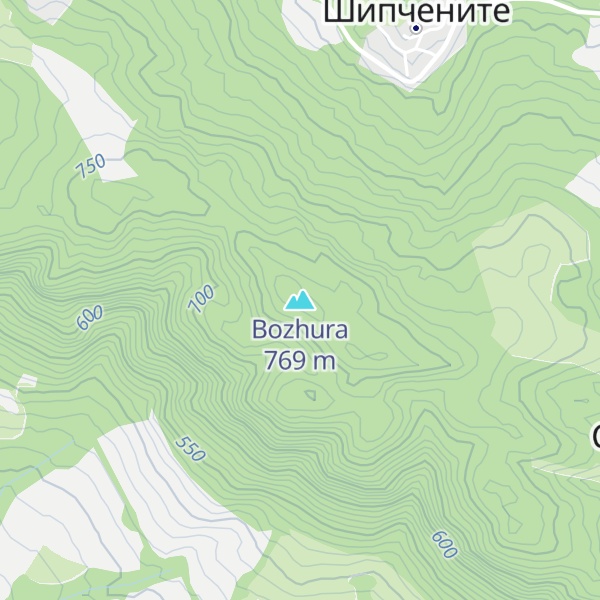 Map of Bozhura