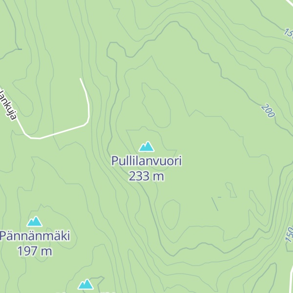 Map of Pullilanvuori