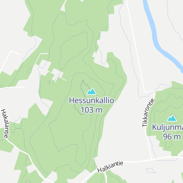 Map of Hessunkallio