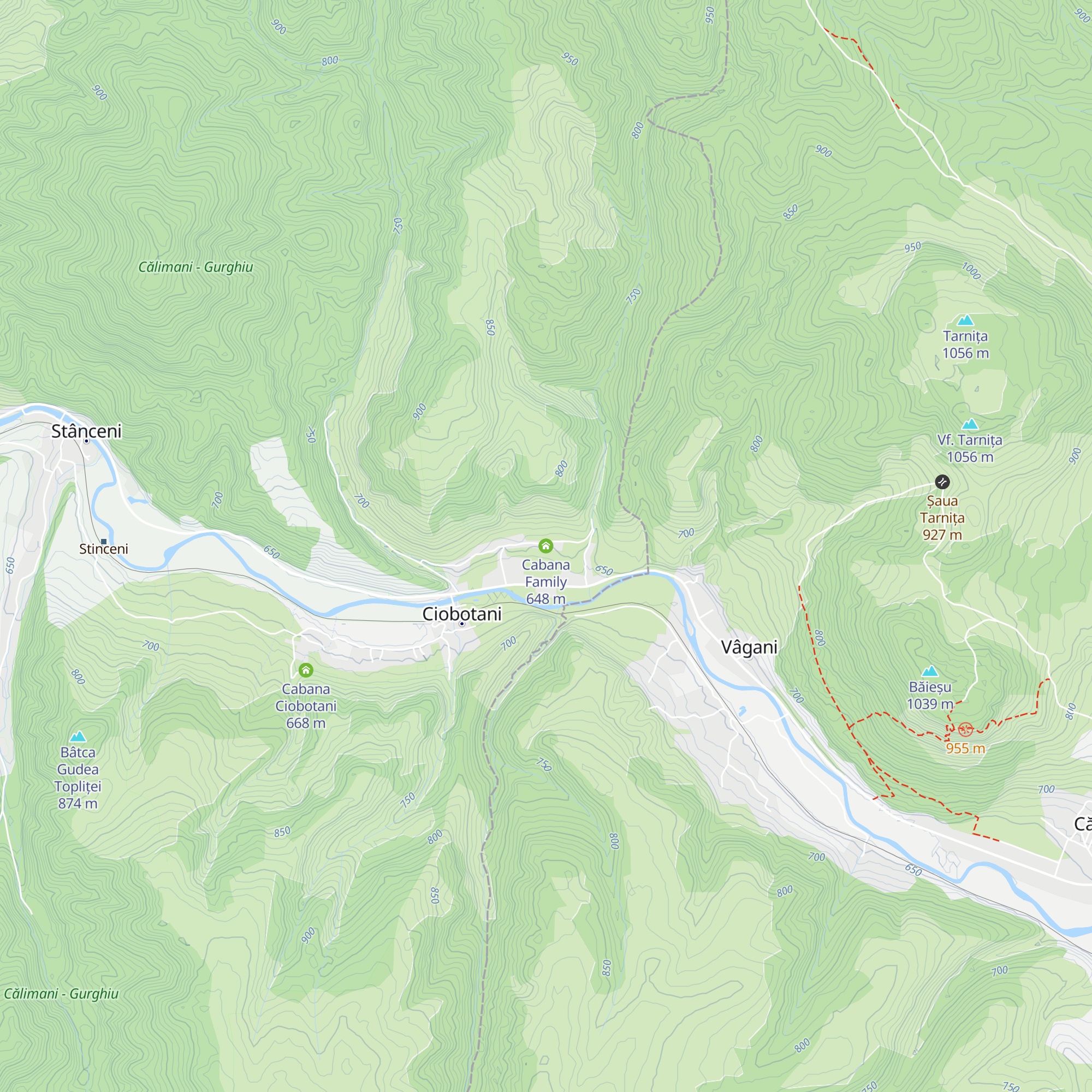 Cabana Family map