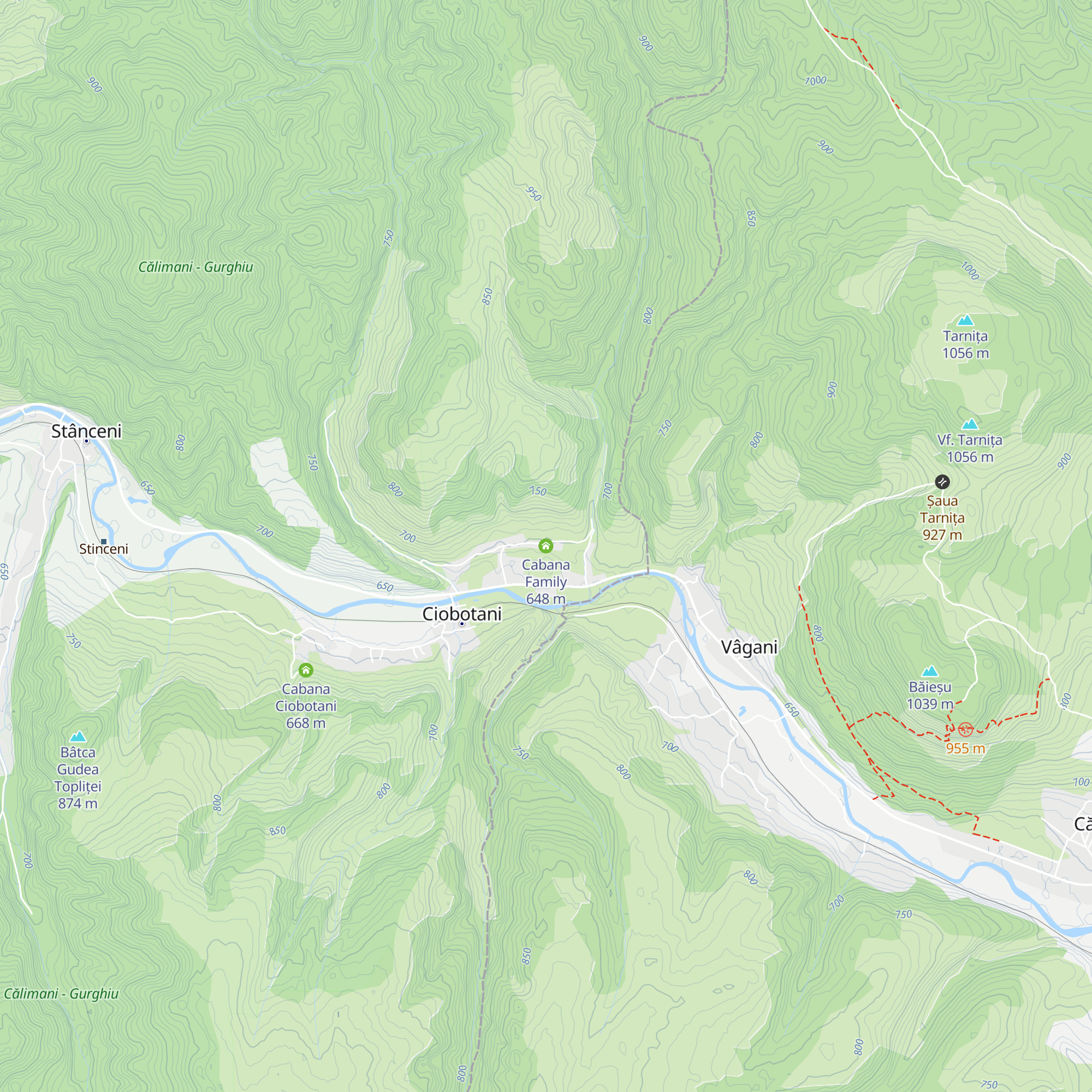 Cabana Family map