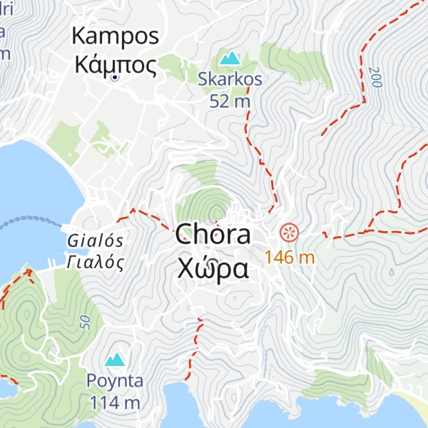 Map of Kastro