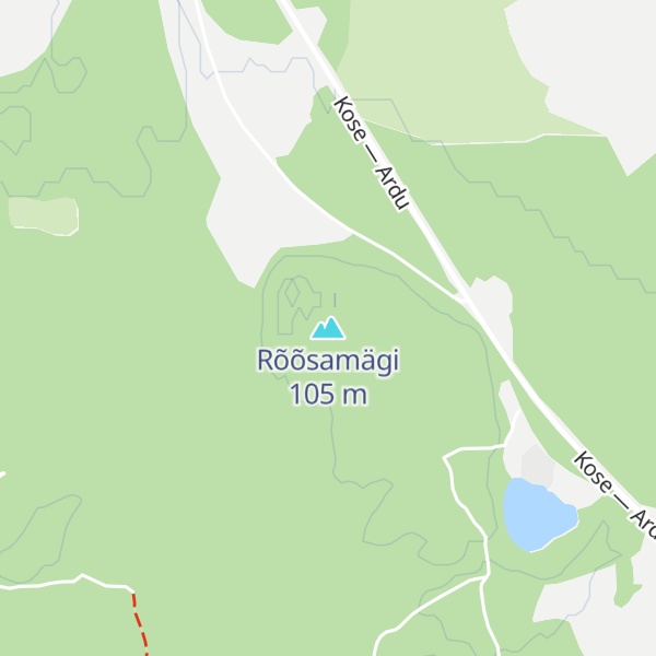 Map of Rõõsamägi