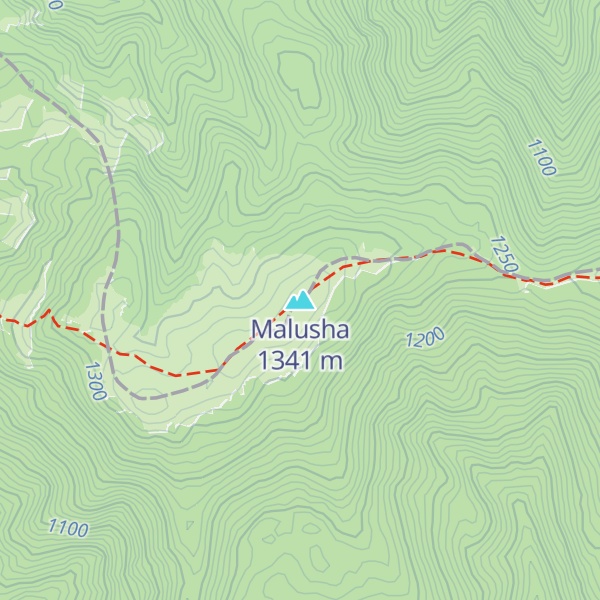 Map of Malusha