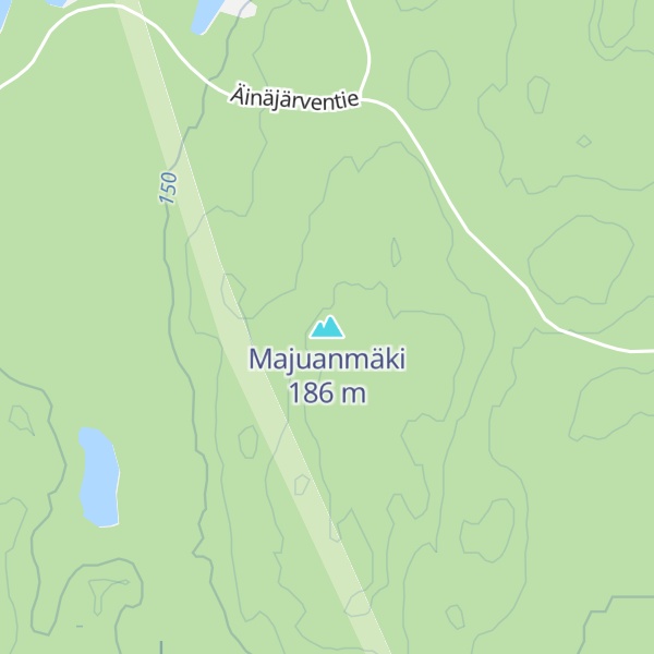 Map of Majuanmäki