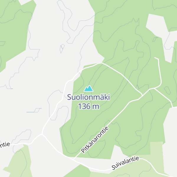 Map of Suolionmäki