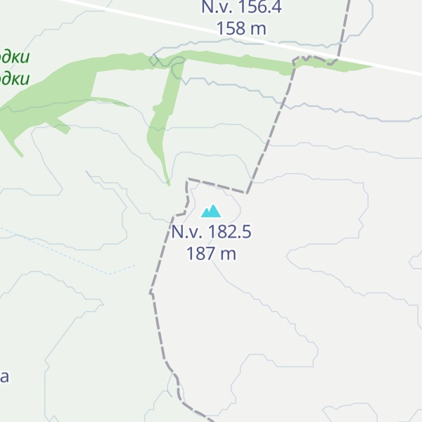Map of N.v. 182.5