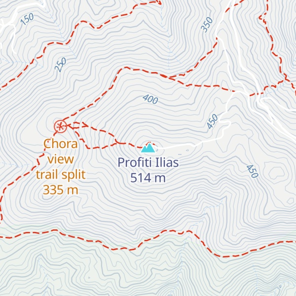 Map of Profiti Ilias