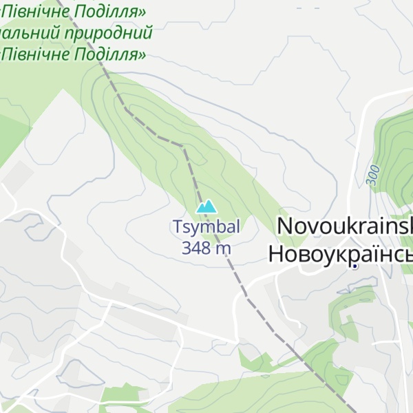 Map of Tsymbal
