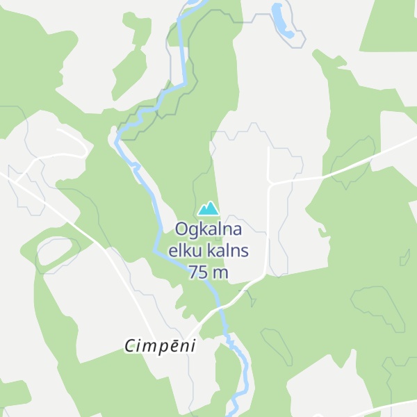 Map of Ogkalna elku kalns
