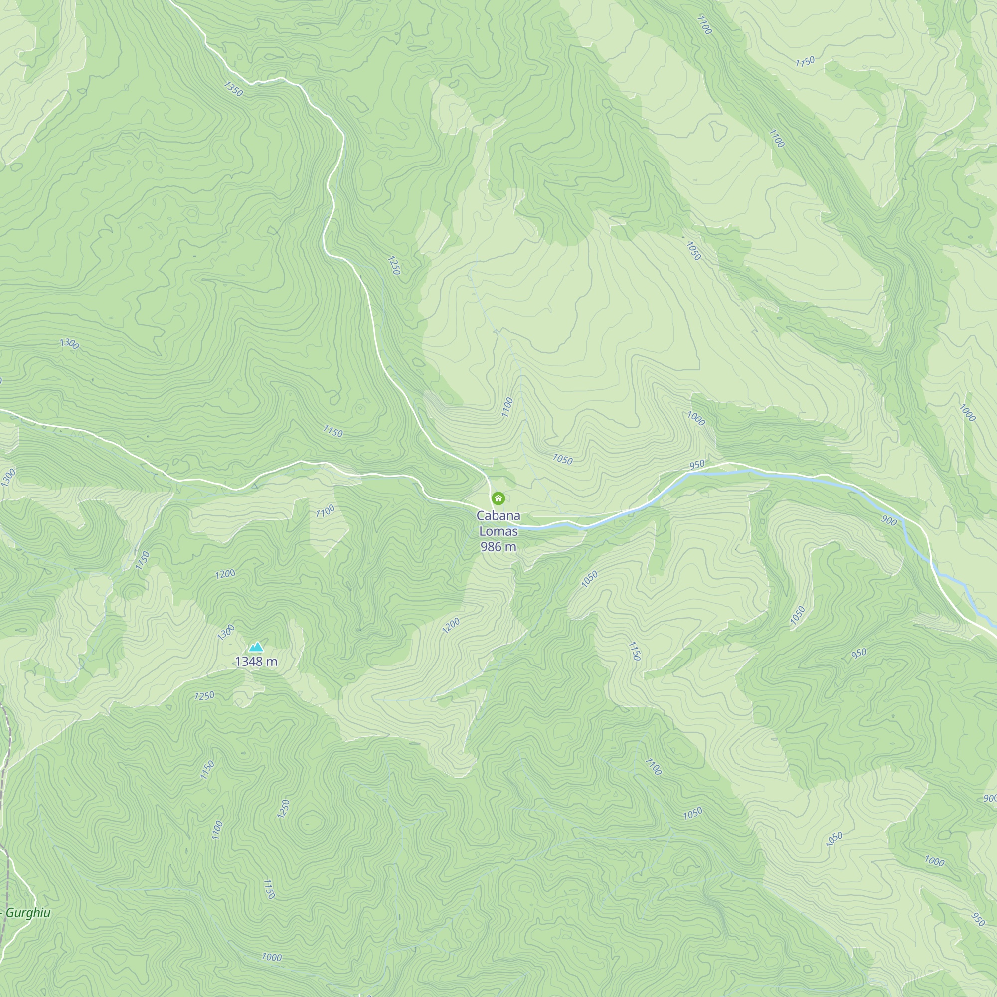 Cabana Lomas map