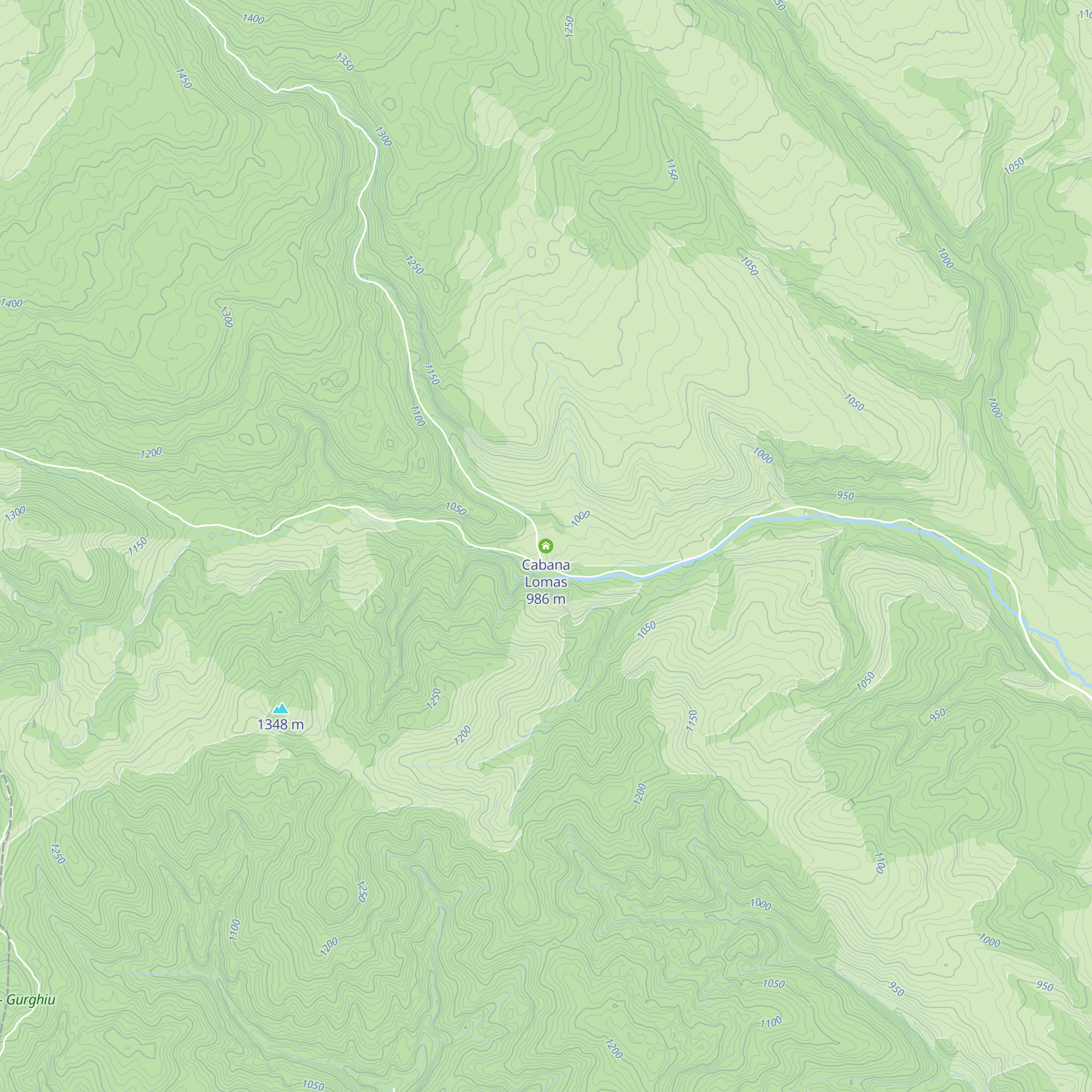 Cabana Lomas map