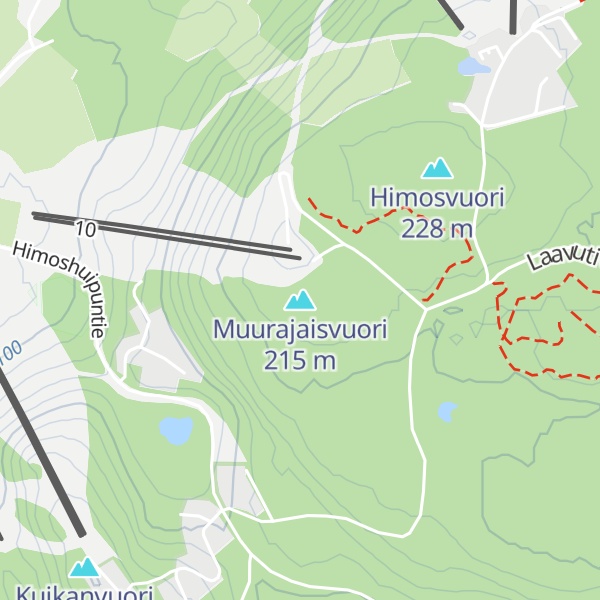 Map of Muurajaisvuori