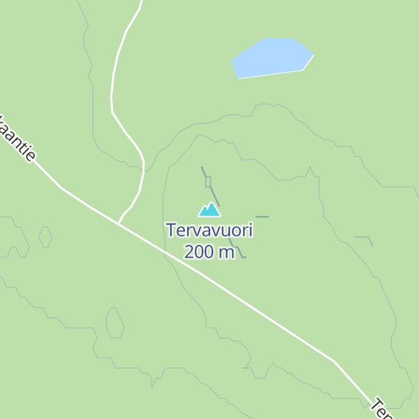 Map of Tervavuori
