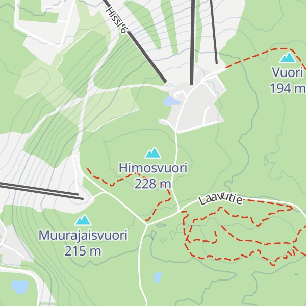Map of Himosvuori