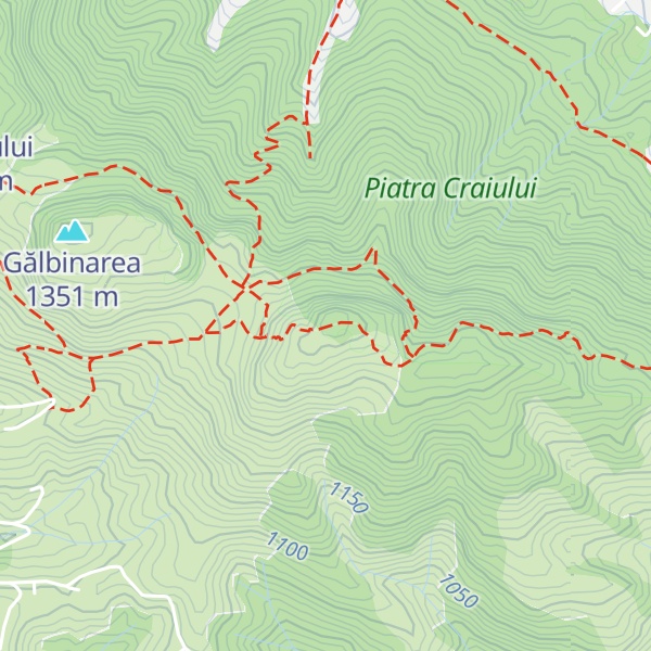 Map of Măgura Mare