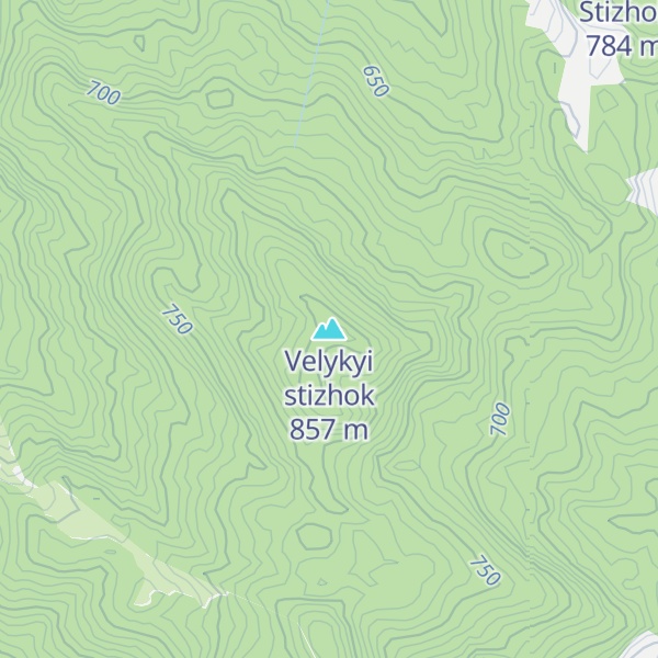 Map of Velykyi stizhok